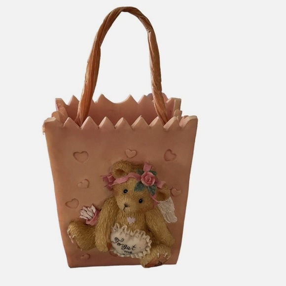 cherished Teddies Valentine bear resin - Picture 3 of 6